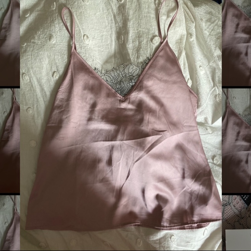 Forever 21 eyelash lace cami